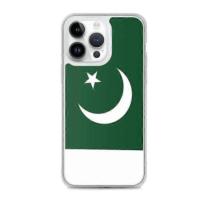 iPhone Case - Multicolor - Pakistan Flag - Flexible - Compatible with iPhone 14 Pro Max - Vertical