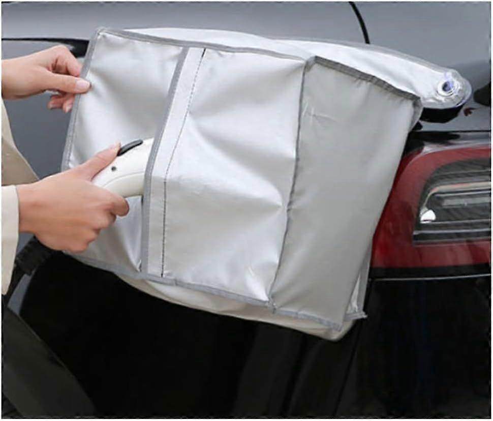 2025LatestModelTarp, Charging Gun Proof from Rain and Snow, Charging Port Waterproof, New Energy Vehicles