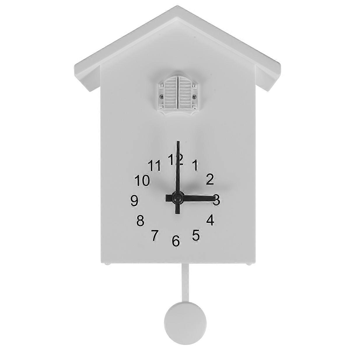 Modern Bird Quartz Wall Clock Room Horologe A