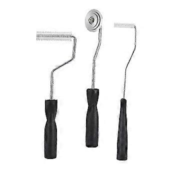 2025 Glasvezel Roller Gereedschapsset 3 stuks Hars Lamineren Bubble Remover voor Badkuip Douche Reparatie