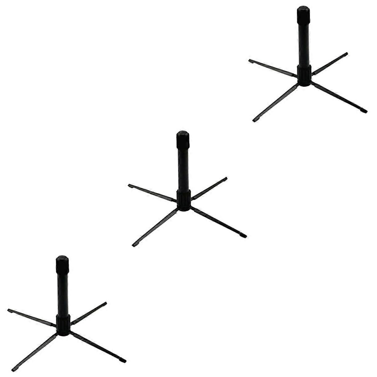 3pcs Clarinet Storage Rack Flute Collection Stand Desktop Flute Rack Ideal for Home or Store Display