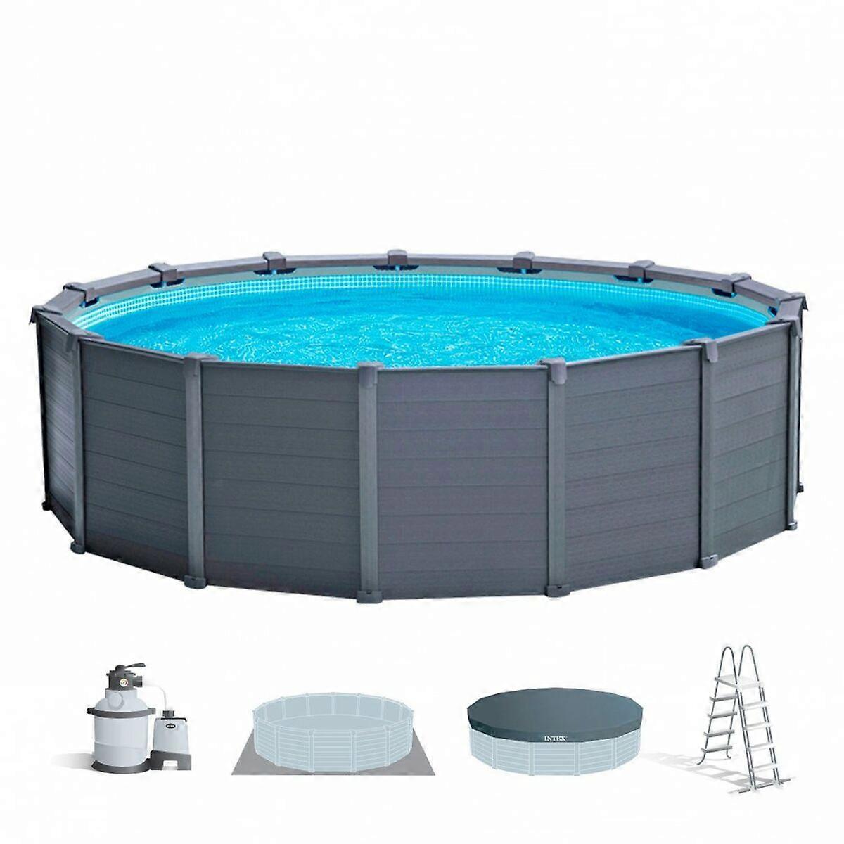 Removable pool Intex 478 x 124 x 478 cm