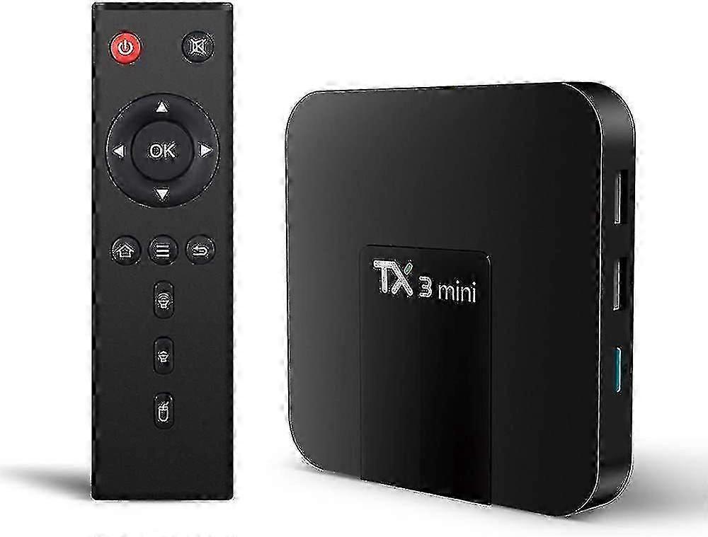 Tx3 Mini Android 8.1 Tv Box Android Streaming Player / 4k Tv Box With Amlogic S905w Quad-core Pset, 64 Bits 2 Gb / 16 Gb, Wifi, 4k Hd, H.265() Yanlies