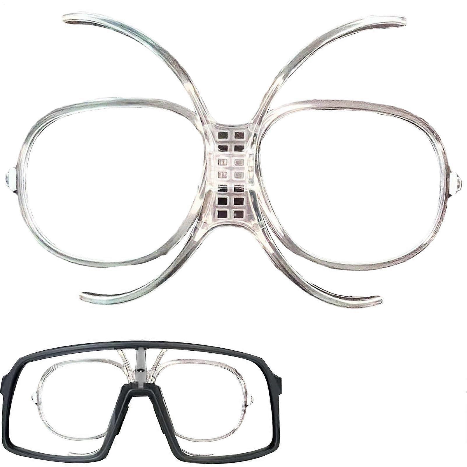 Optical adapter, ert adapter for ski goggles, flexible, transparent