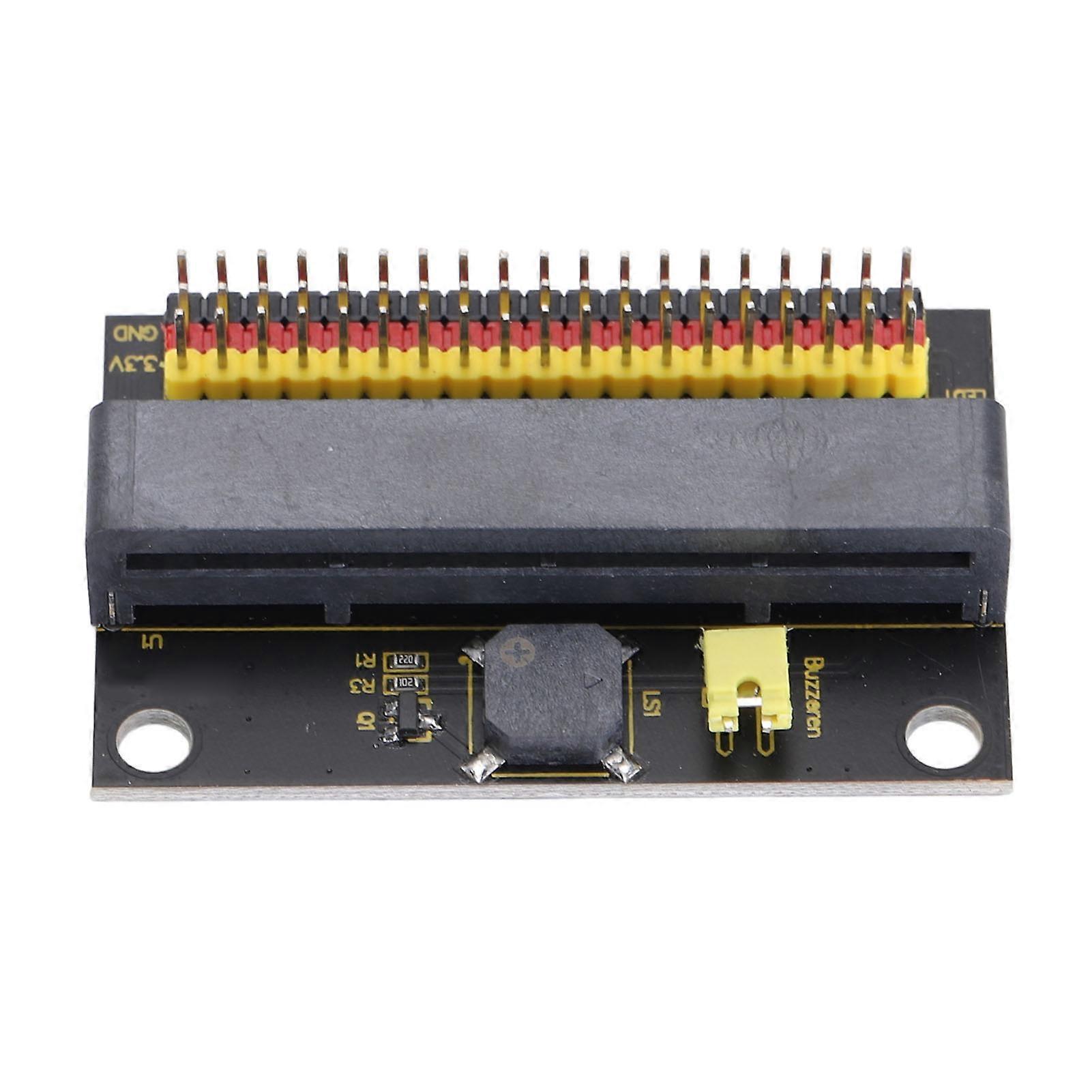 Micro:bit IO Expansion Board with Built-in Buzzer for Easy Programming and Control