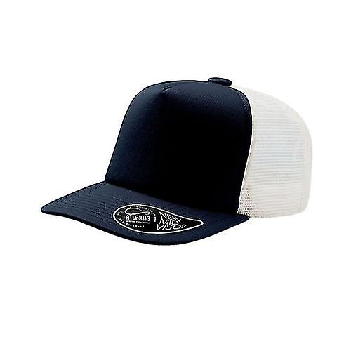 Atlantis-Datensatz Mitte Visier 5 Panel Trucker Cap