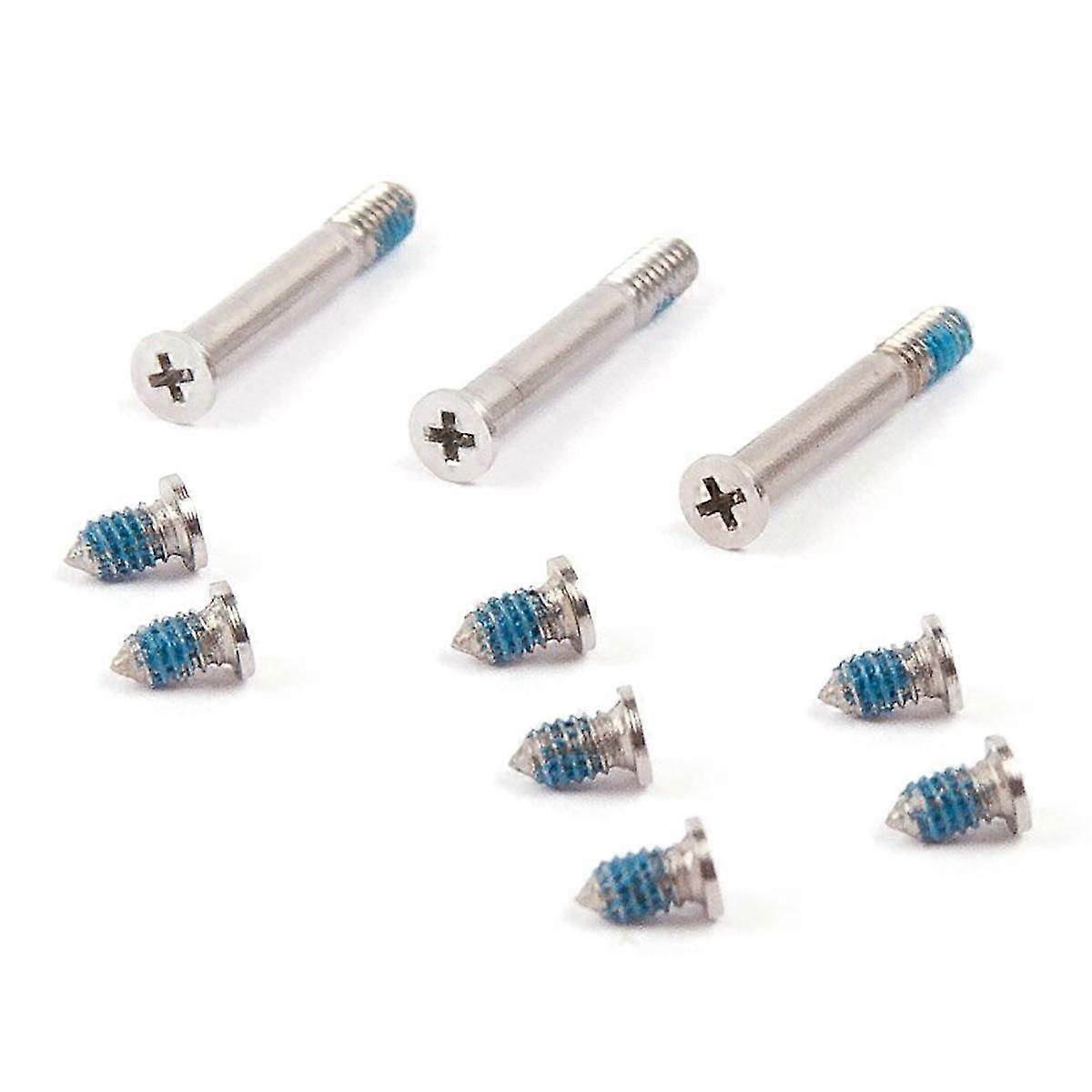 10pcs Replacement Bottom Case Screws Set for /MacBook Pro Unibody 13 A1278 15 A1286 17 A1297