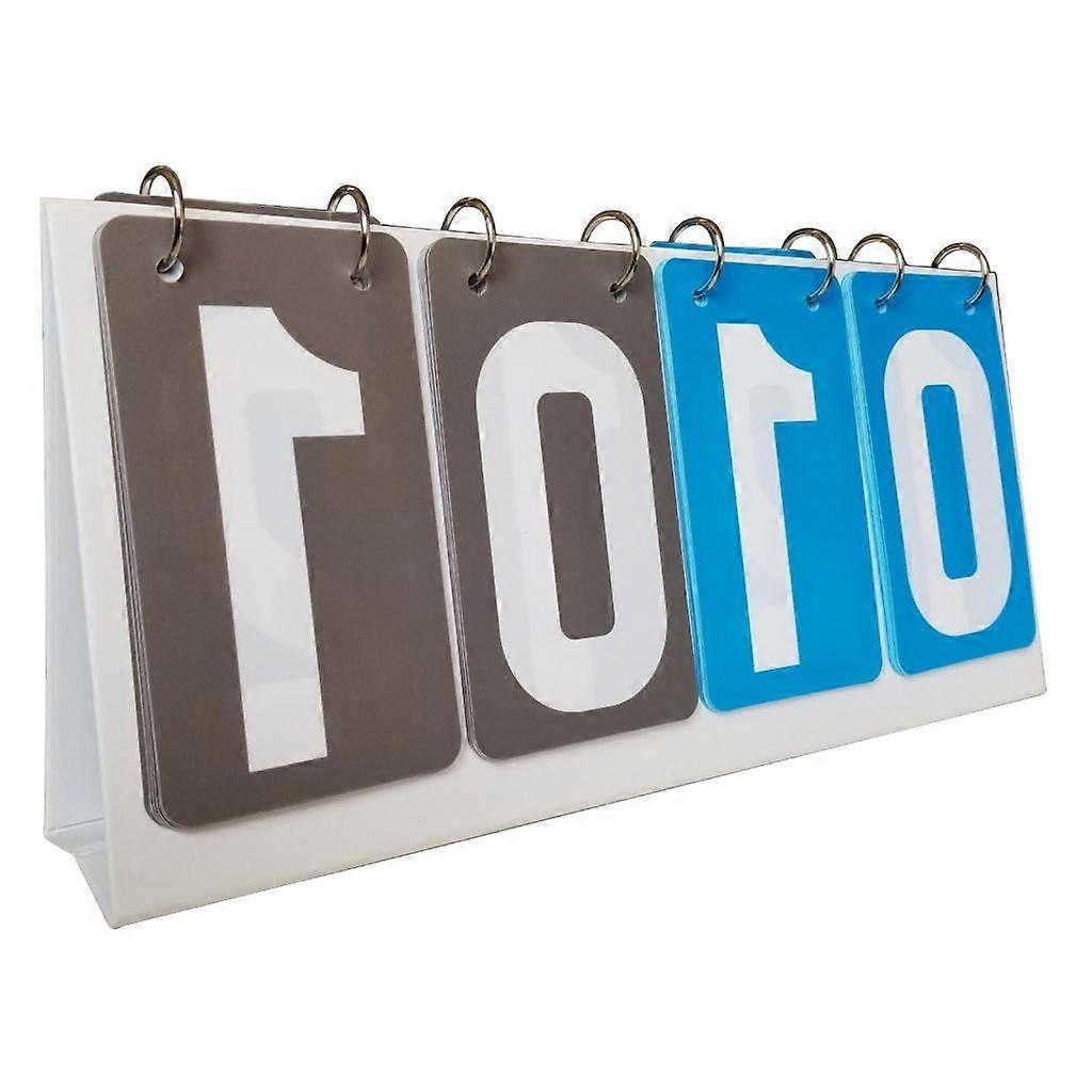 Tabletops Scoring Board Scoreboard Flippers MultiSport Score Flip Scoreboard