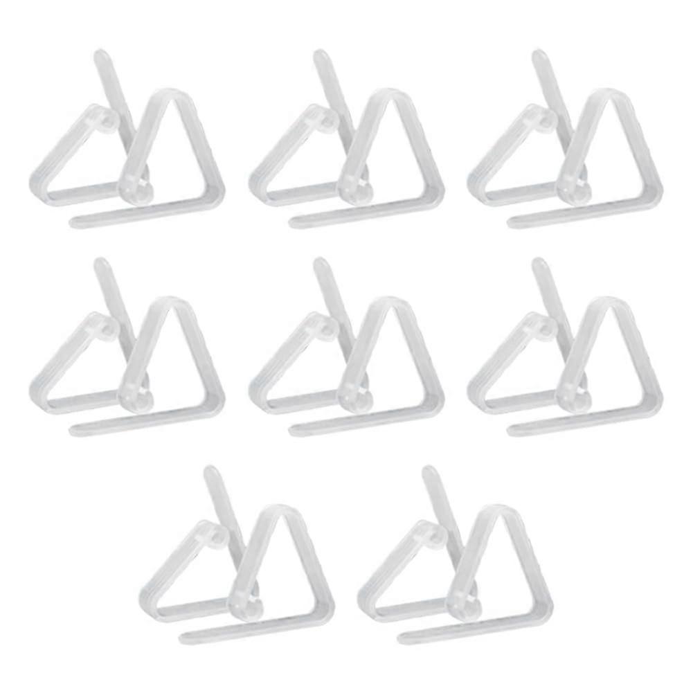 Tablecloth Clips Transparent Plastic, 16-Pack Table Cloth Holders for Outdoor and Indoor Use, Durable and Clear Design
