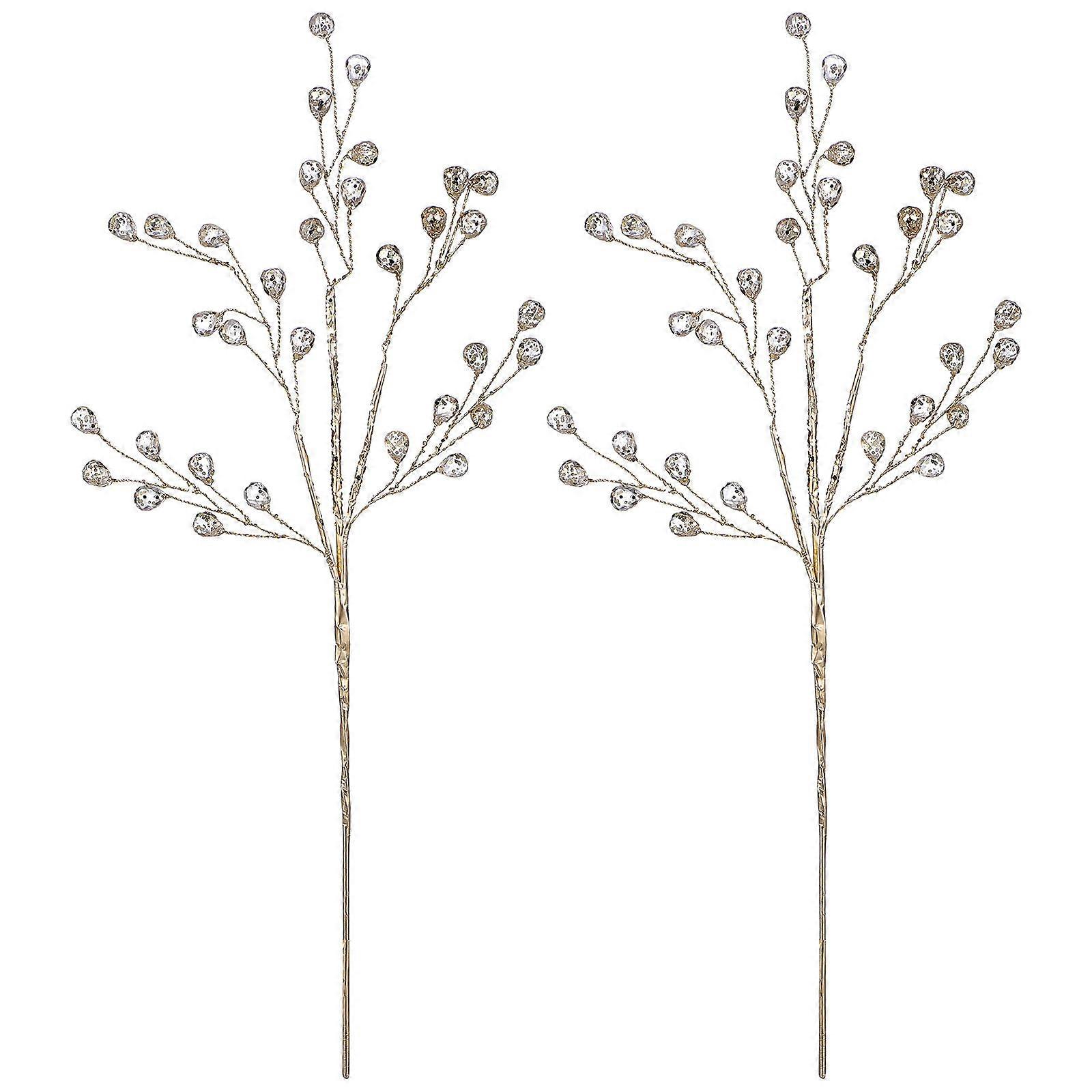 Wreath Filler, Elegant Acrylic Branches Enhancing Christmas Atmosphere