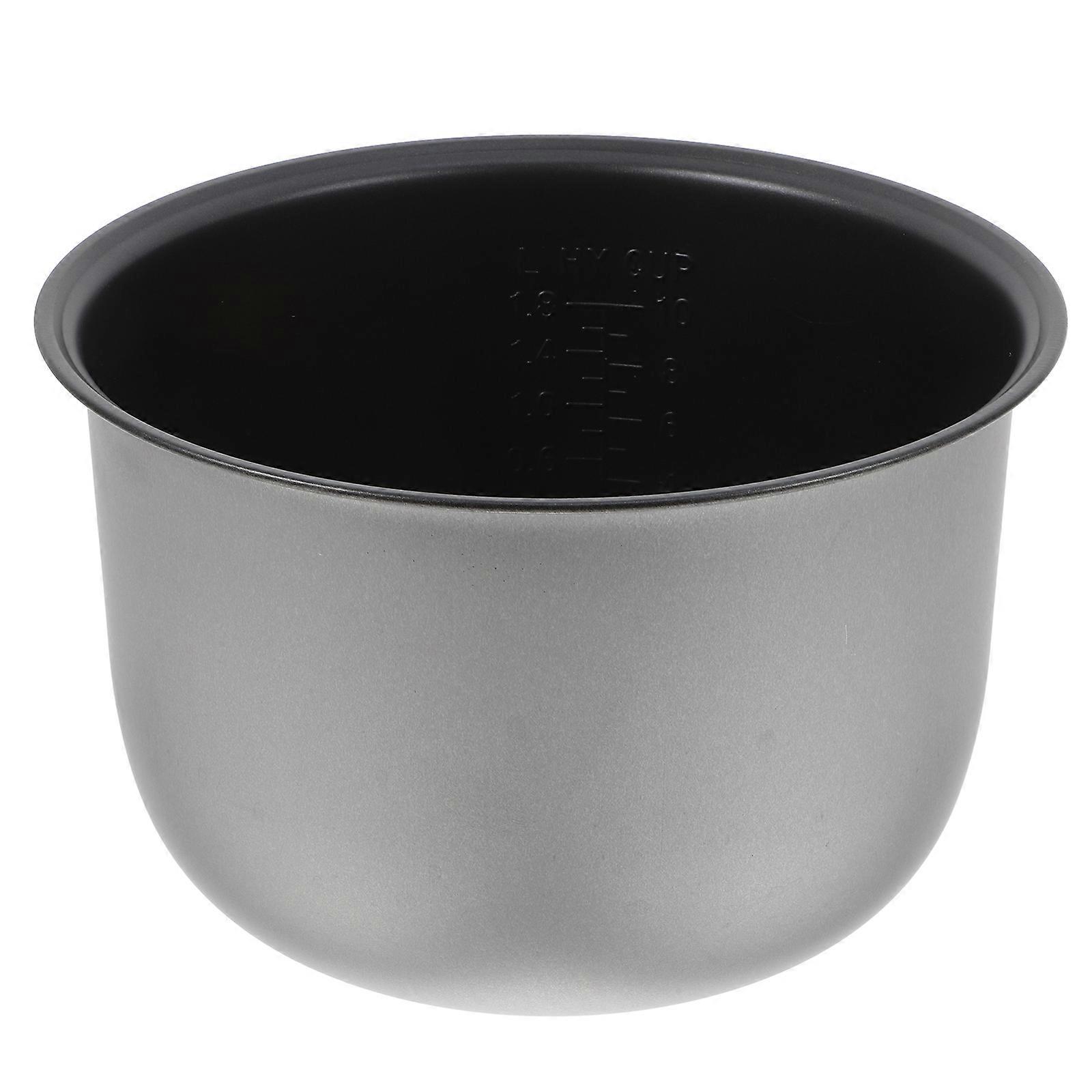 Rice Cooker Inner Pot Made of Stainless Steel, Enhanced Durability and Versatility