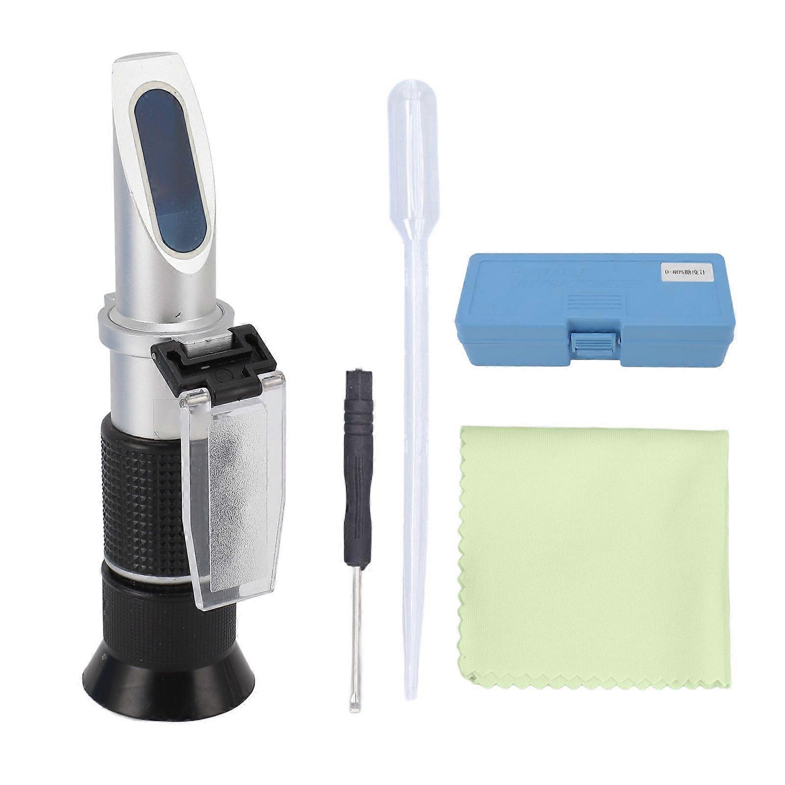 2025 Latest Model Sugar Meter Automatic Temperature Compensation Handheld Suga...