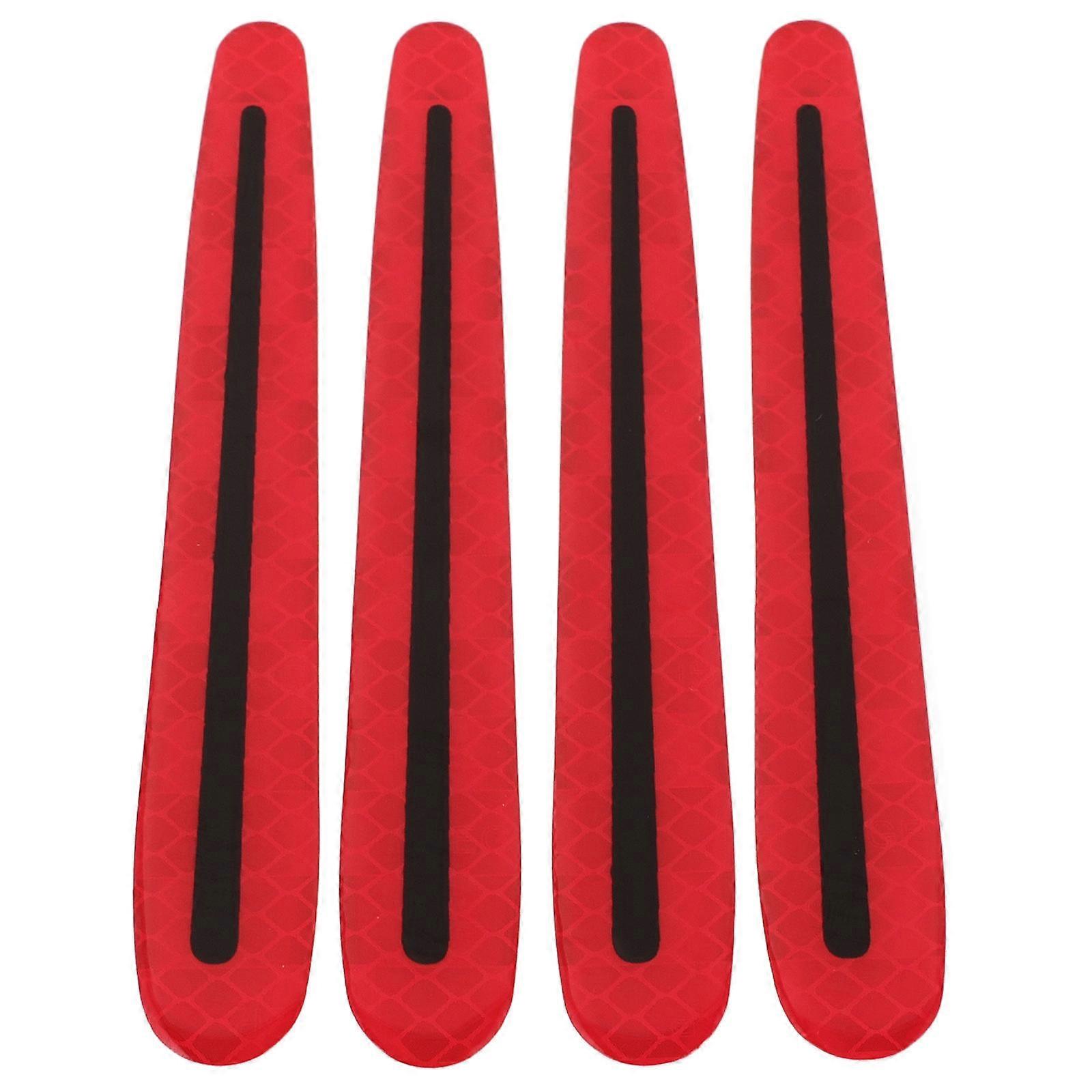 Film Based Car Door Handle Protector Trim Reflective Stickers For Car 4pc