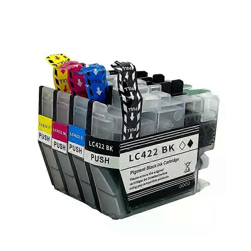 4PCS 422 LC422 LC 422 Compatible Ink cartridges 1set LC422 For Brother MFC-J5340DW J5345DW J5740DW J6540DW J6940DW printer