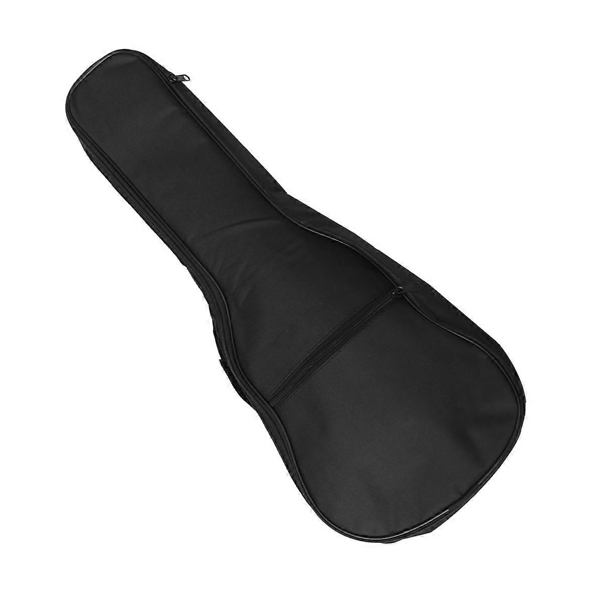 21 Inch Anti Water Sponge Ukulele Bag Carry Case Acoustic Folk Case Stringed Instruments Package Black