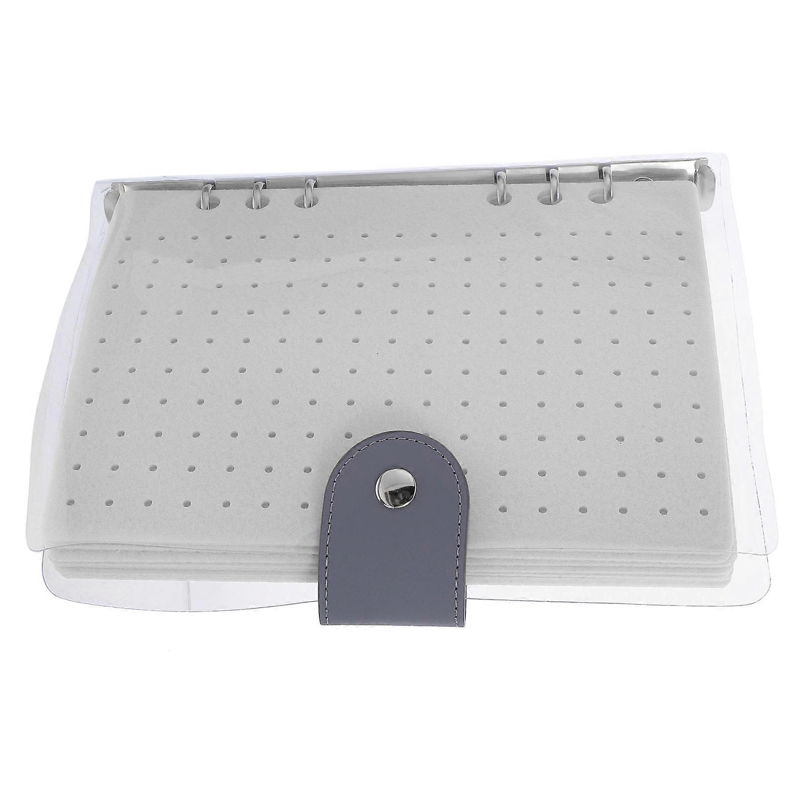 Enamel Pin Display Book with Compact Organizer for Desk or Cabinet – Stylish, Space Saving Storage for Efficient Pin Collection Display and Protection