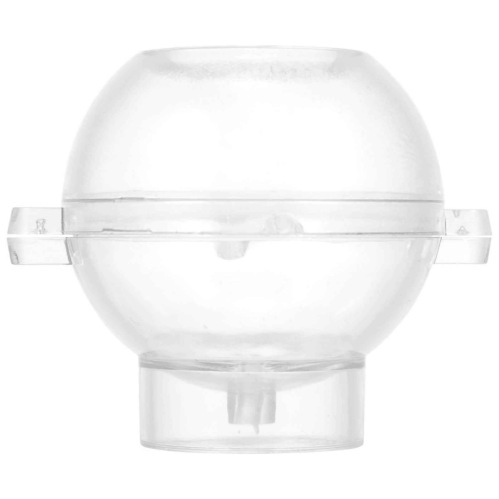 Ball Candle Mold Durable Plastic Candle Making Tool with Wick, Easy to Use, Compact Storage, Ideal for Home Decoration and Wax Crafts