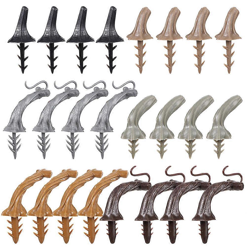 Artificial Pumpkins Stems For Crafts Pumpkin Handle Accessory 36Pcs