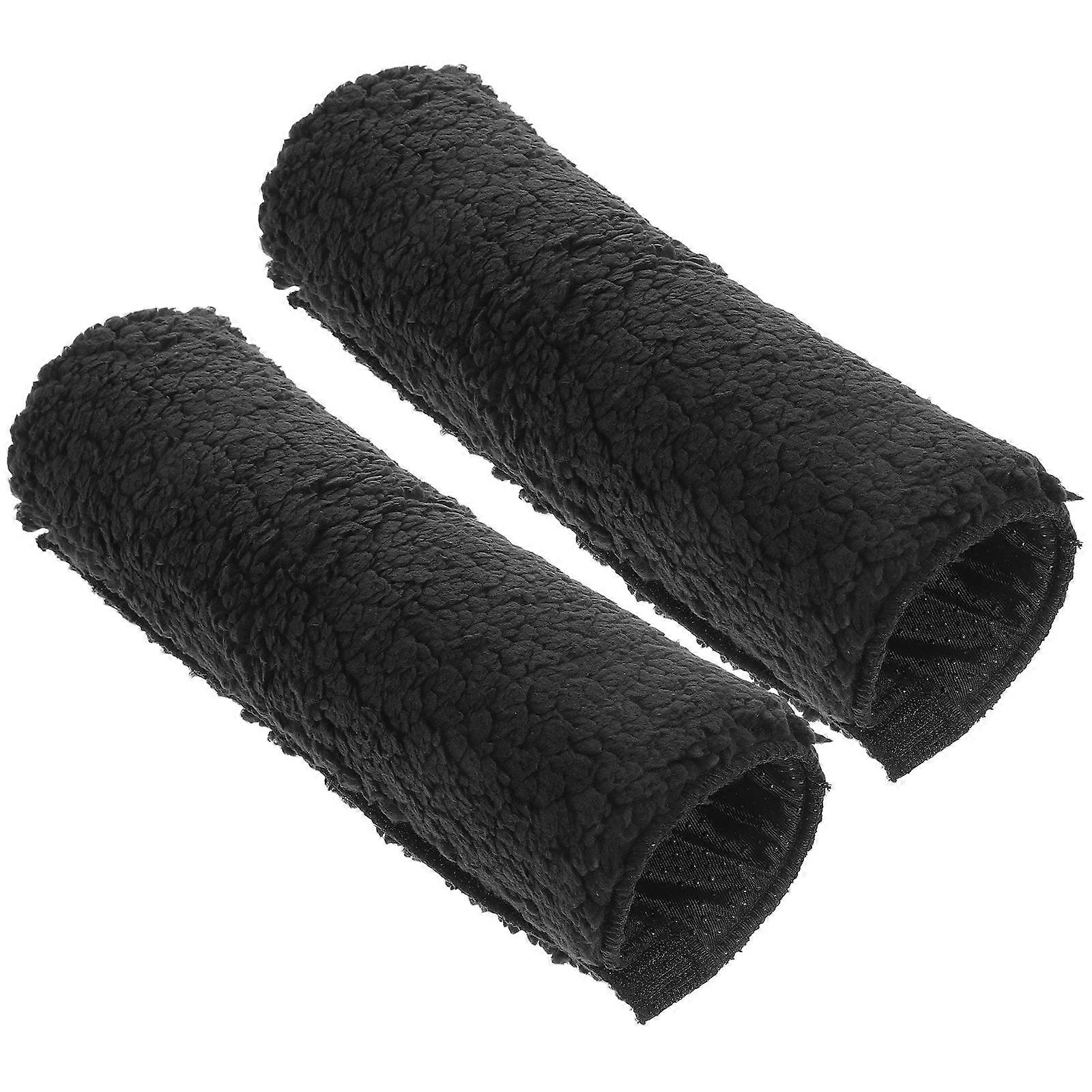 Non-Slip Wheelchair Armrest Cushion Pressure Reduction Lambskin Material Office Home Environment 32.00X29.00X1.40Cm 1 Pair