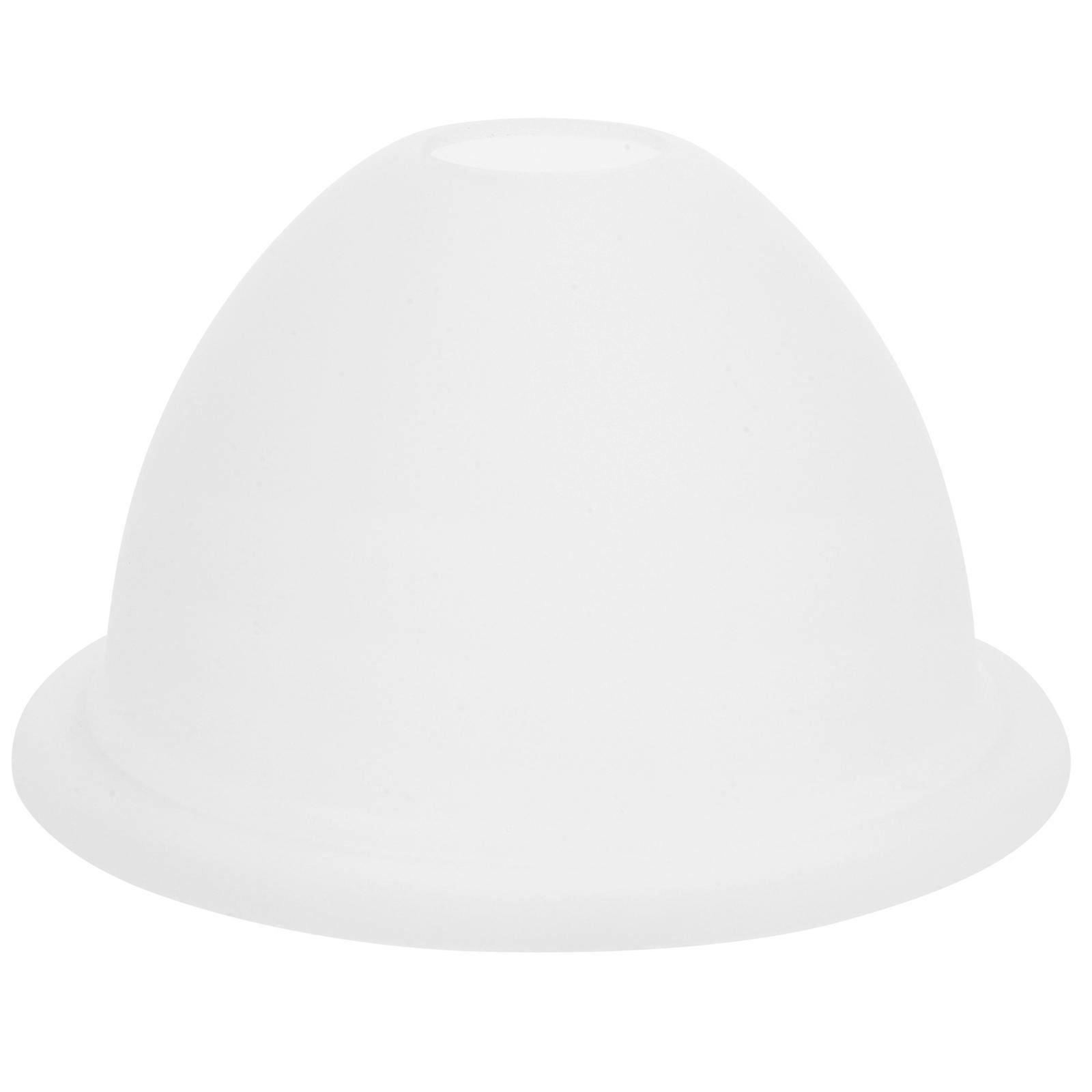 Small Glass Lamp Shade E27 Bulb Replacement Unique Shape Light Diffusion European Style Suitable For Bedroom 1Set