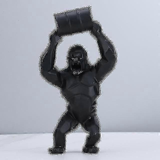 40cm Nordic Geometryczne Zwierzę King Kong Rzeźba Lift Bucket Symulacja Orlinski Goryl Figura Statua Salon Wystrój domu