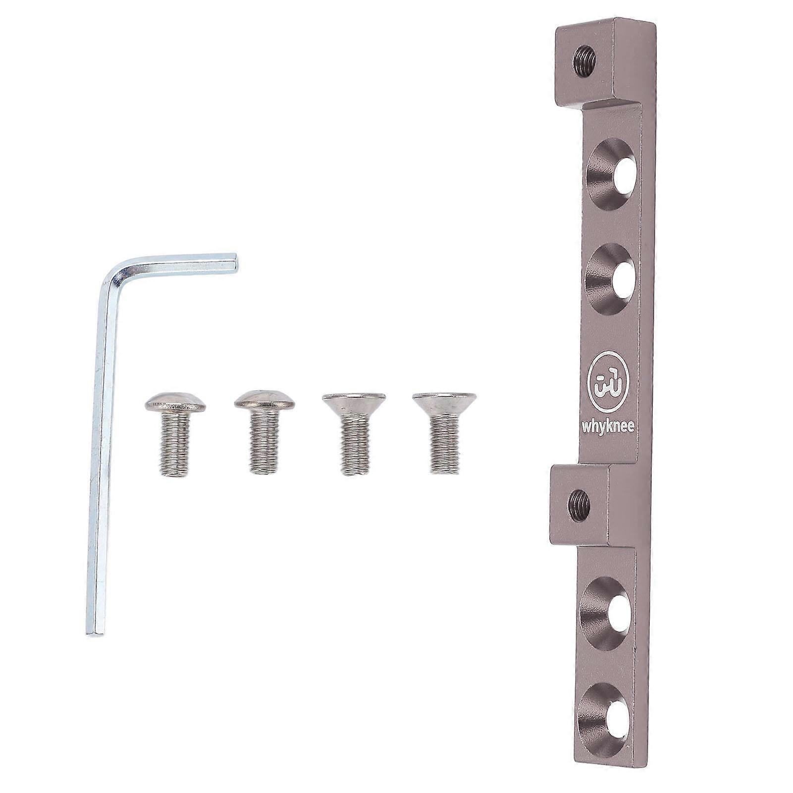 Porte-bidon de vélo à quatre trous, réglage de la position du trou, cadre fixe, régulateur, quatre trous, couleur titane