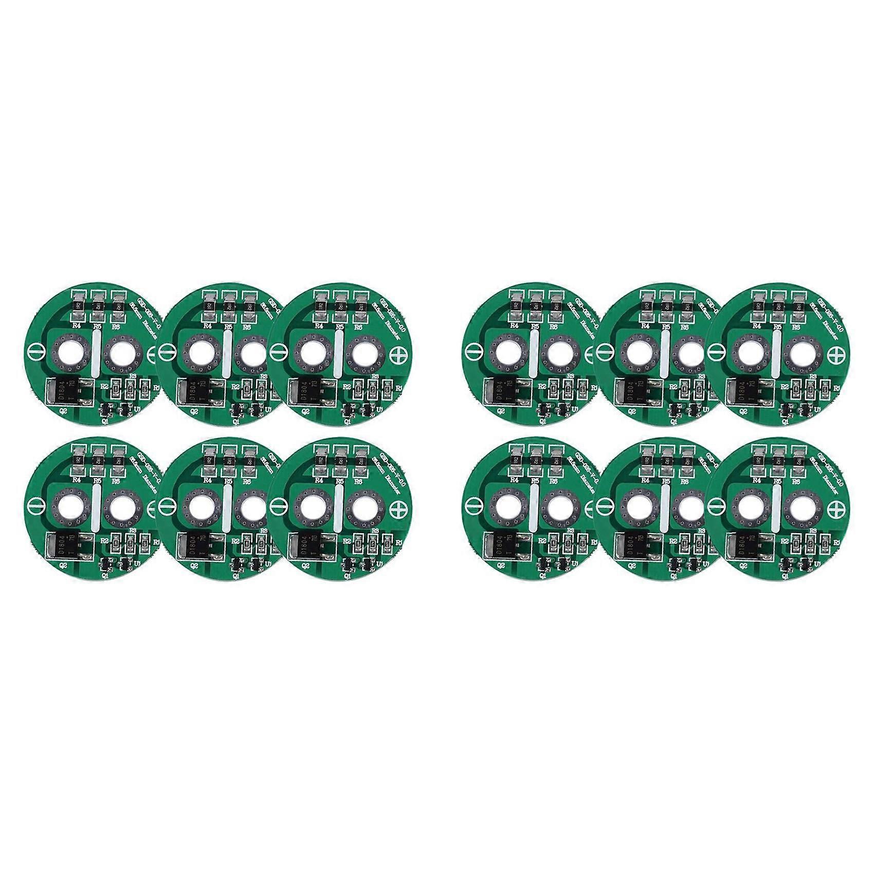 12Pcs Super Capacitor Balance Board 2.5V Super Capacitor Protection Board Voltage Limiting Circuit B