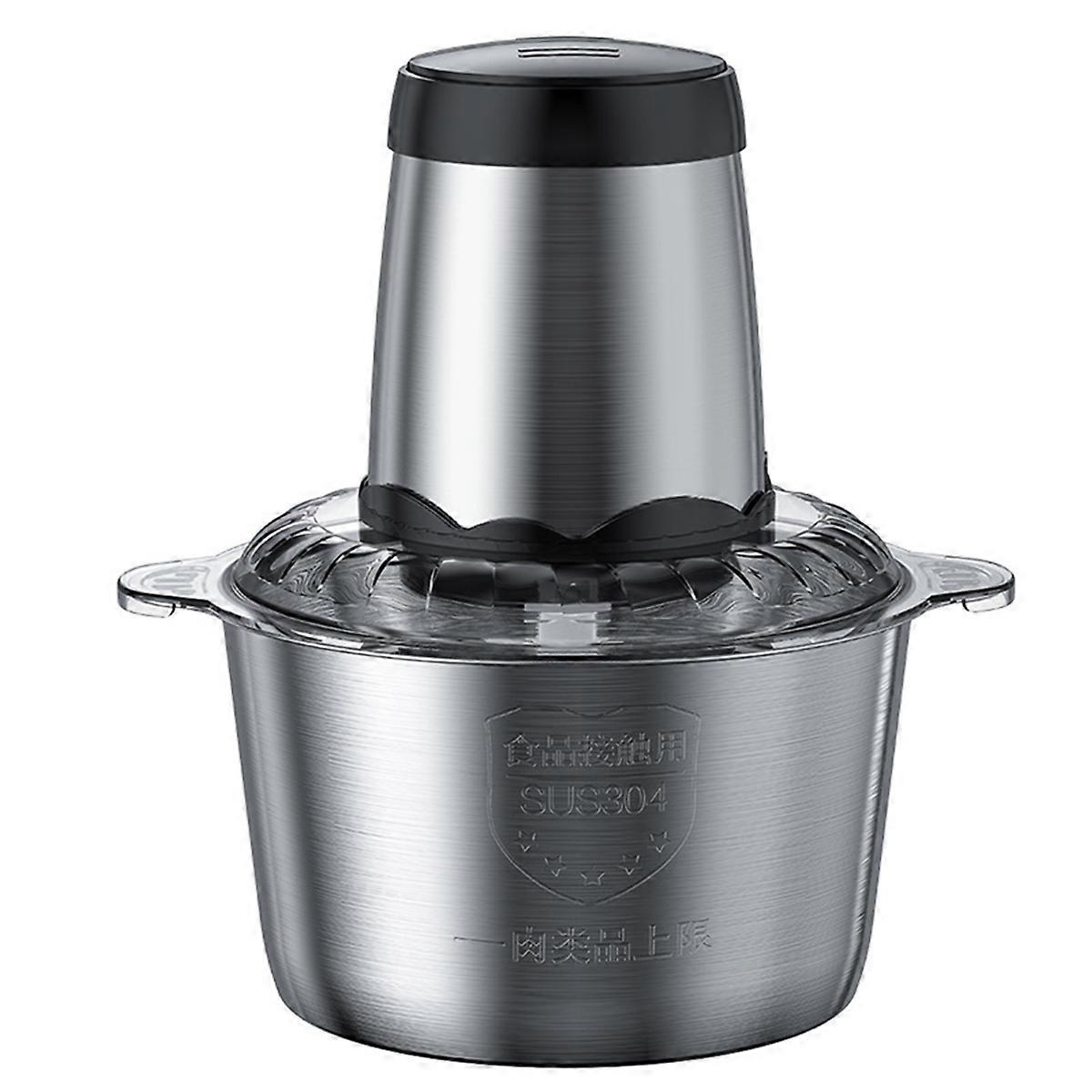2L Electric Meat Grinder Machine 110V Meat Mincer Blender EU Plug