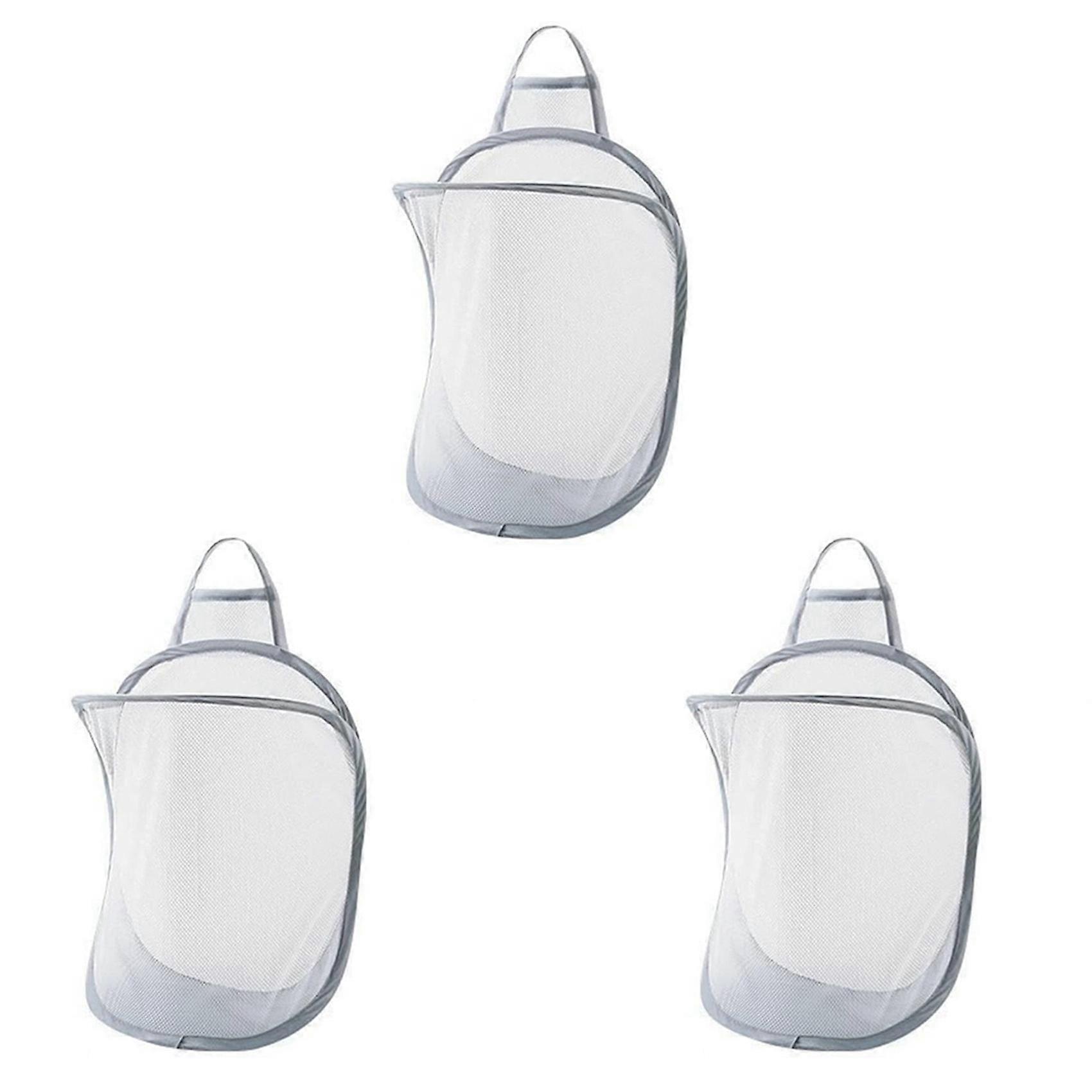 Hanging Laundry Hamper, for Hotel, University Dormitory Use Gray