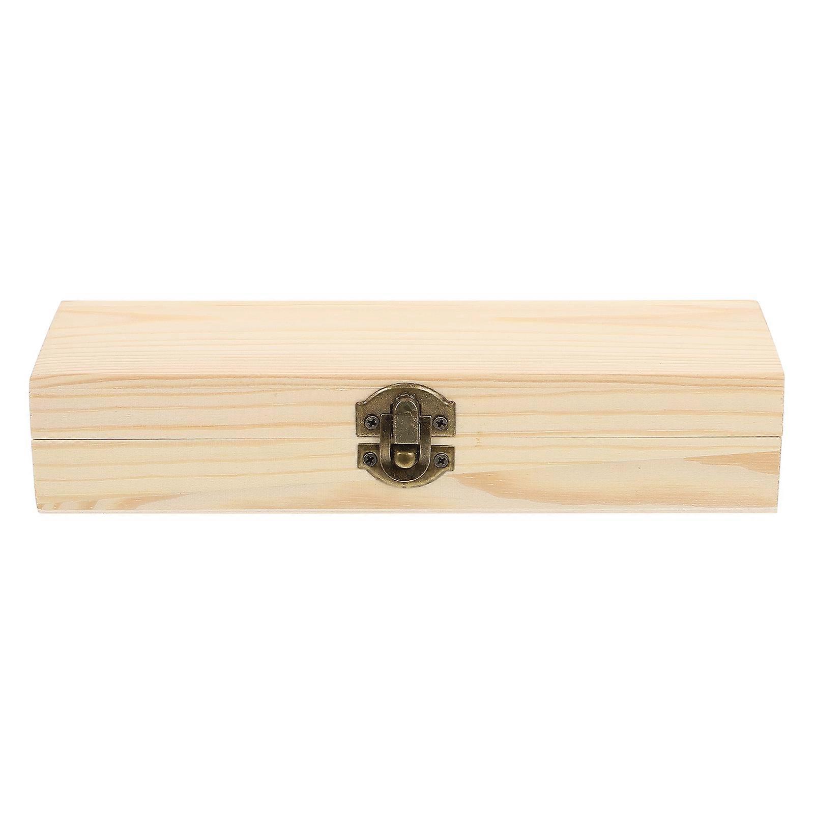 Multipurpose Pen Storage Box for Home Use Simple DIY Stationery Container Khaki Plastic 1 Pc