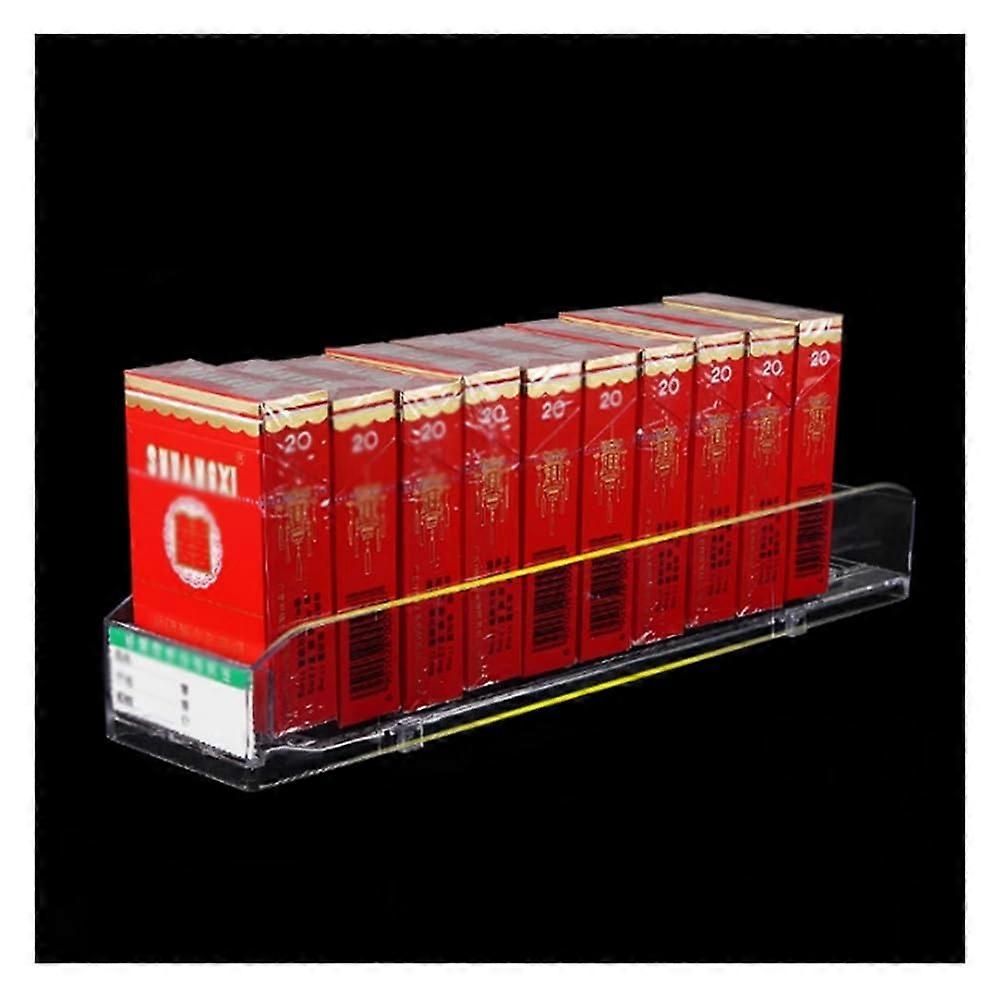 Automatic Acrylic Display Holder 28x8 cm, 30 Pieces, Pushers Store Display Shelves, Multi-Combination Retail Organizer
