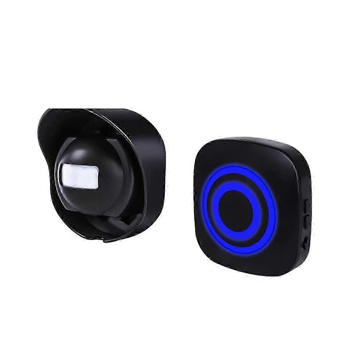 Wireless Motion Sensor Door Chime Alert with AC110-240V for Entry Visitors