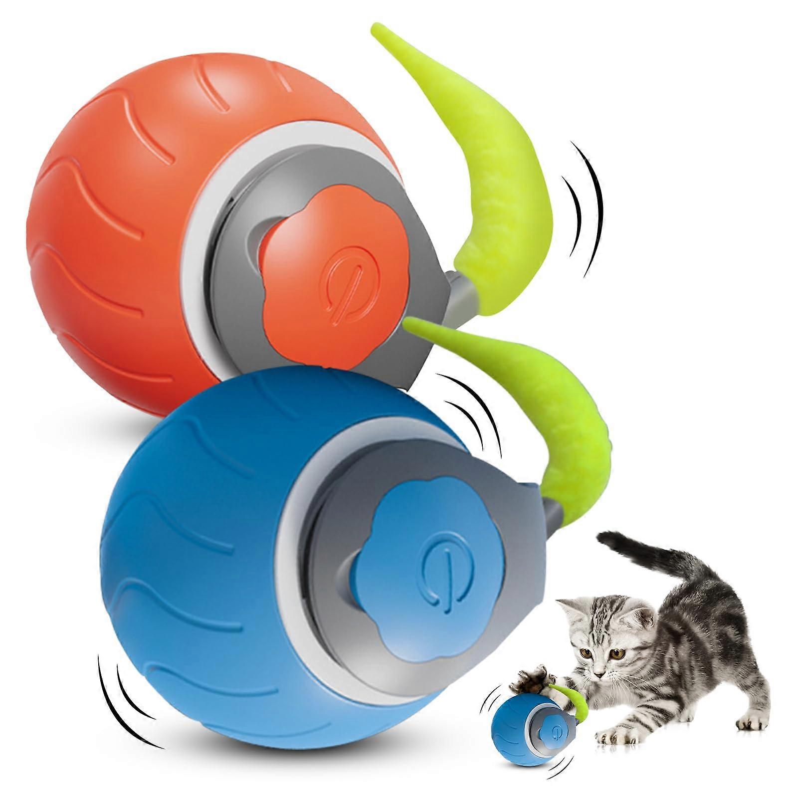 Intelligent Interactive Cat Toy Ball, Cat Toy SelfEmployment Two Settings