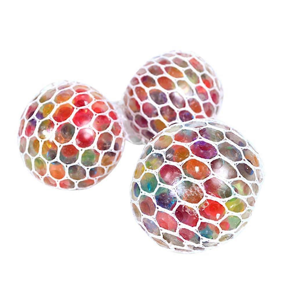 Squeeze Toy Stress Relief Ball for Adults and Kids, Soft Colorful Design for Home and Office Use
