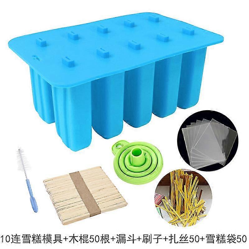 Reusable Silicone Popsicle Molds for Homemade Ice Cream and Frozen Treats