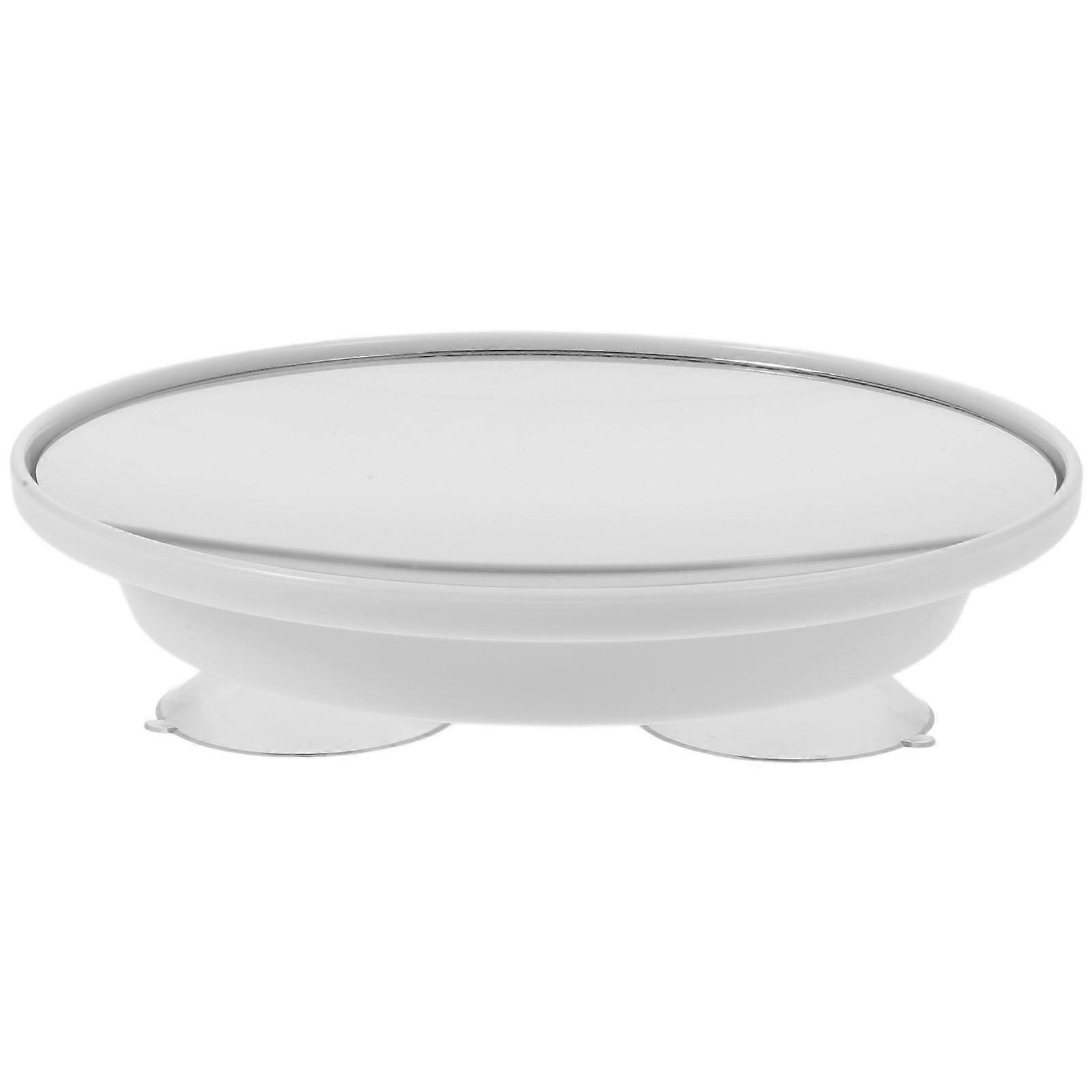 Compact Single Sided Magnifying Makeup Mirror with Suction Cup – Lightweight Portable Vanity Mirror for Travel and Daily Use