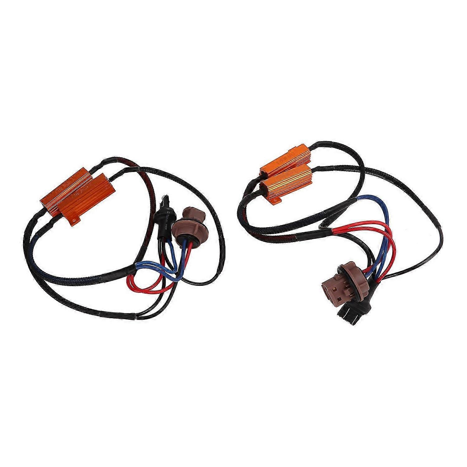 LED Light Resistor All in One Design Fine Workmanship Lightweight Portable LED Tail Light Resistor