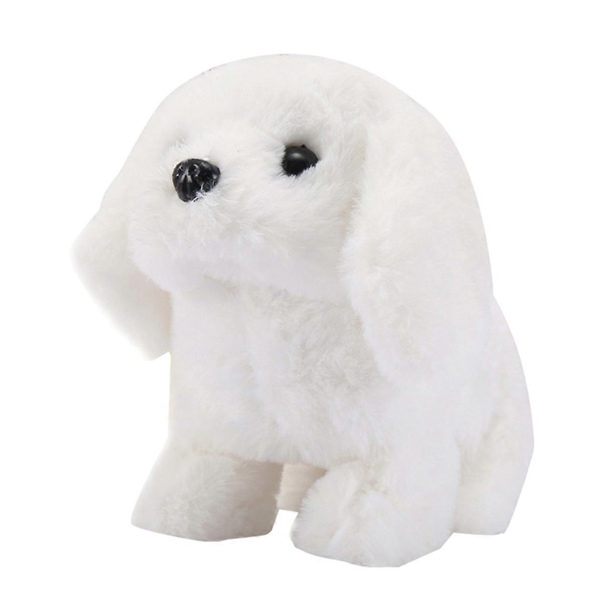 MINI Robot Puppy, My Realistic Robot Puppy, Interactive Plush Pet Kids Toys Electronic Pets for Barking,Tail Wagging A