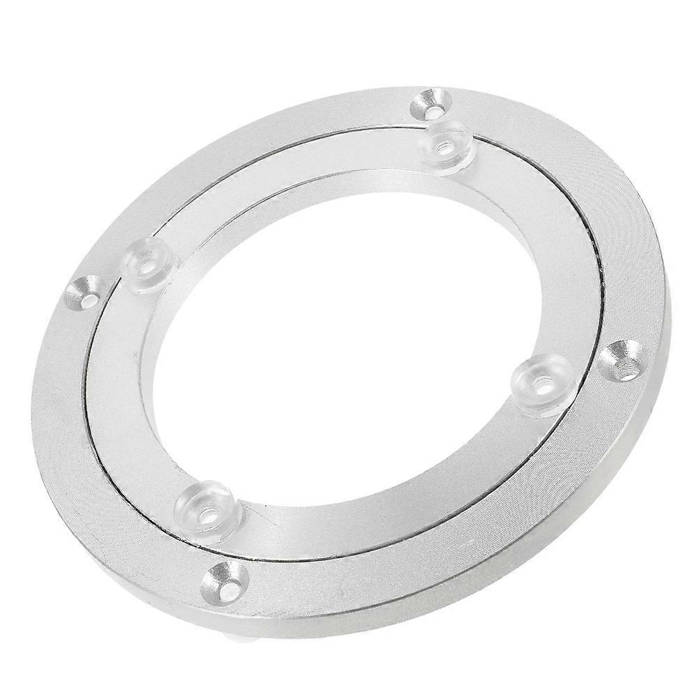 Spinning Display Stand Heavy Stand Swivel Turntable For Business Owners Aluminium Alloy 4.7×4.7×0.7in 1Pack