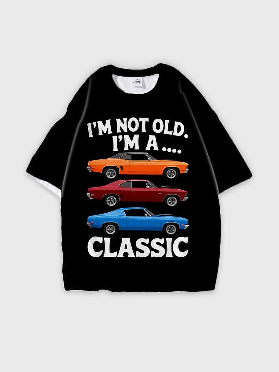 T-shirt round neck Pattern loose short sleeve JW2442