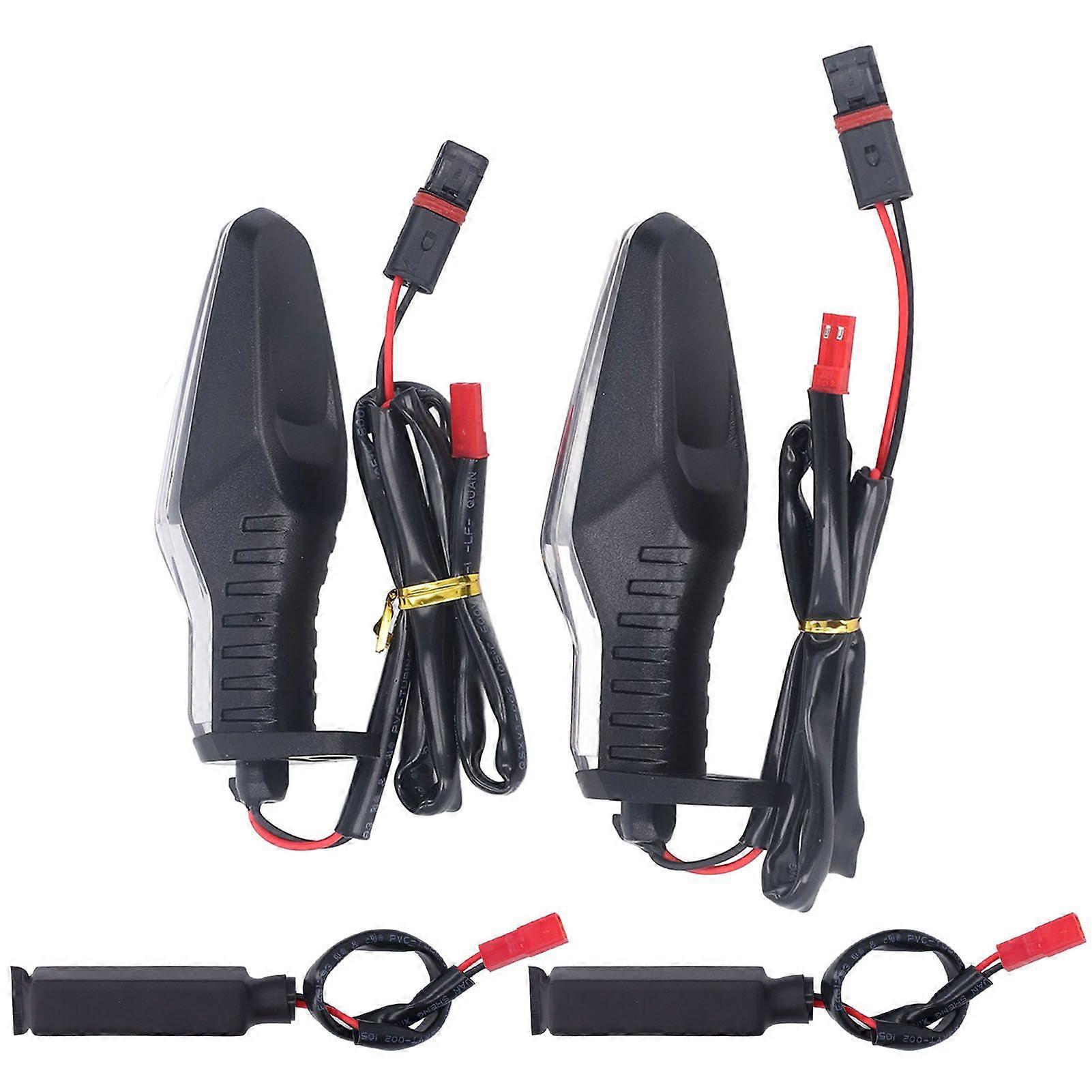 2 Pcs Motorcycle Turn Signal Lights LED Indicator Brake Lamp for C400X C600 Cevolution K17 C1 F650