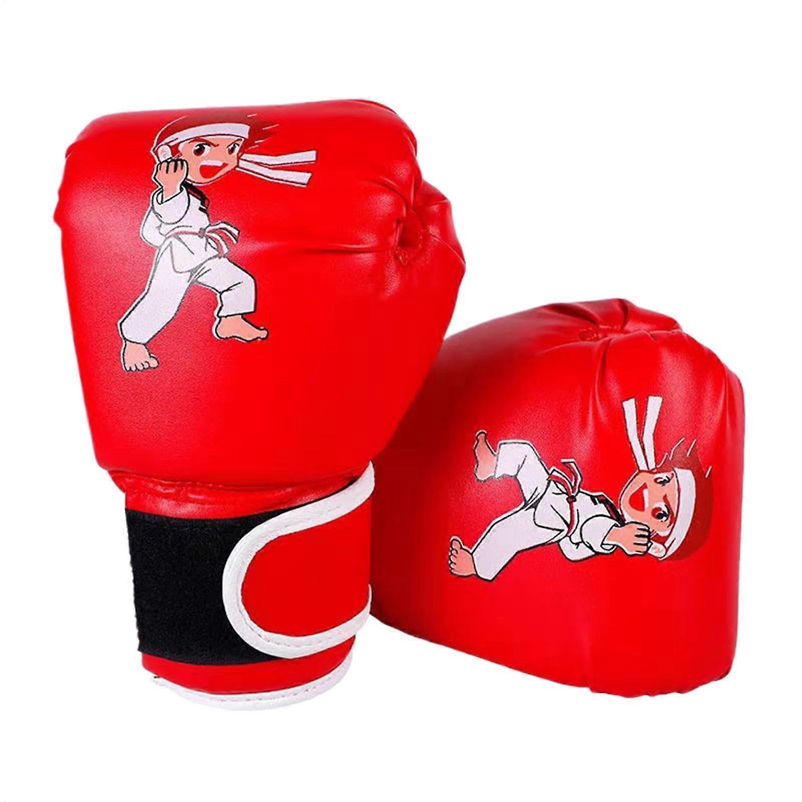 Boxing gloves for Cartoon boxing gloves, boxing gloves for 313, sparring training boxing gloves for punching bag, kickboxing Red