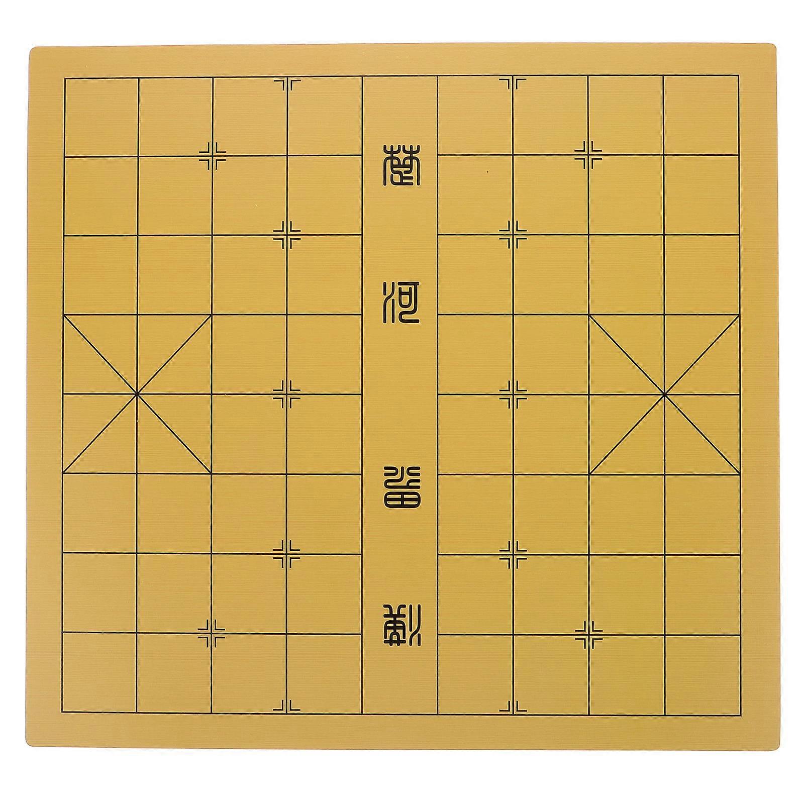 Compact Portable Chessboard – For Chess, Go & Chinese Xiangqi Strategy Games – Family Entertainment & Game