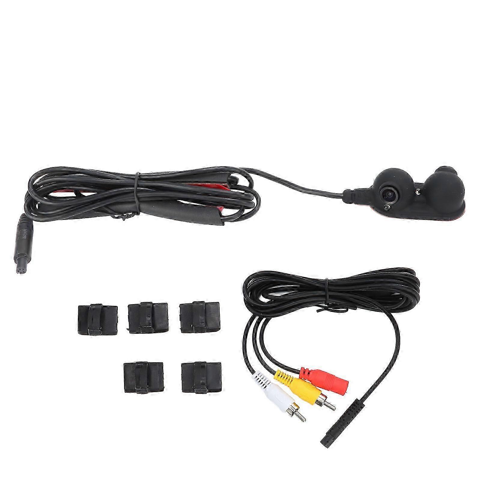 車ドアサイドビューブラインドスポットカメラ HDナイトビジョン IP68防水 トラック RV バン トレーラー 緊急車両 右側用