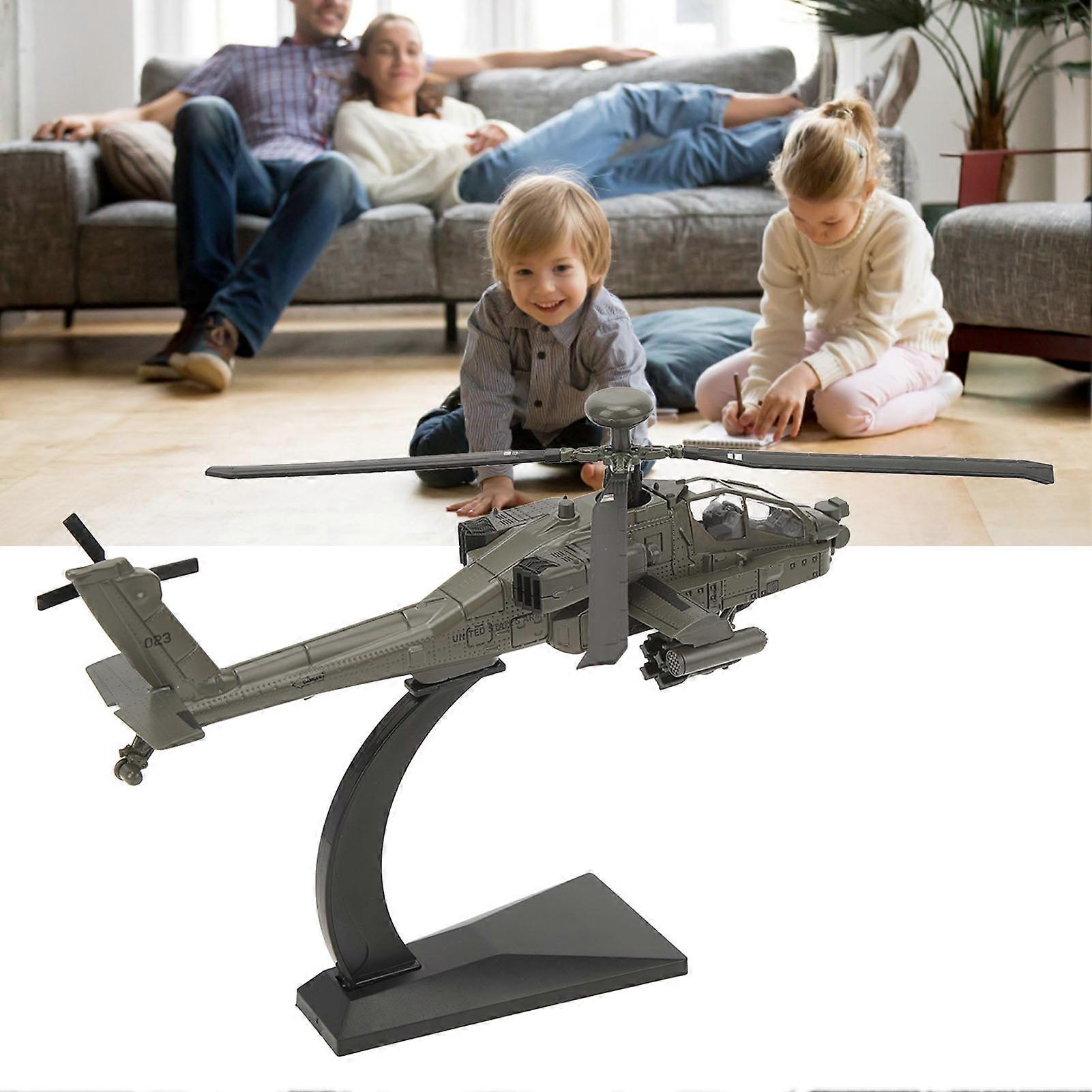 Helicopter Model 1:32 Scale Helicopter Simulation Model Ornament Aircraft Models for Collection Over 8 Years Old 