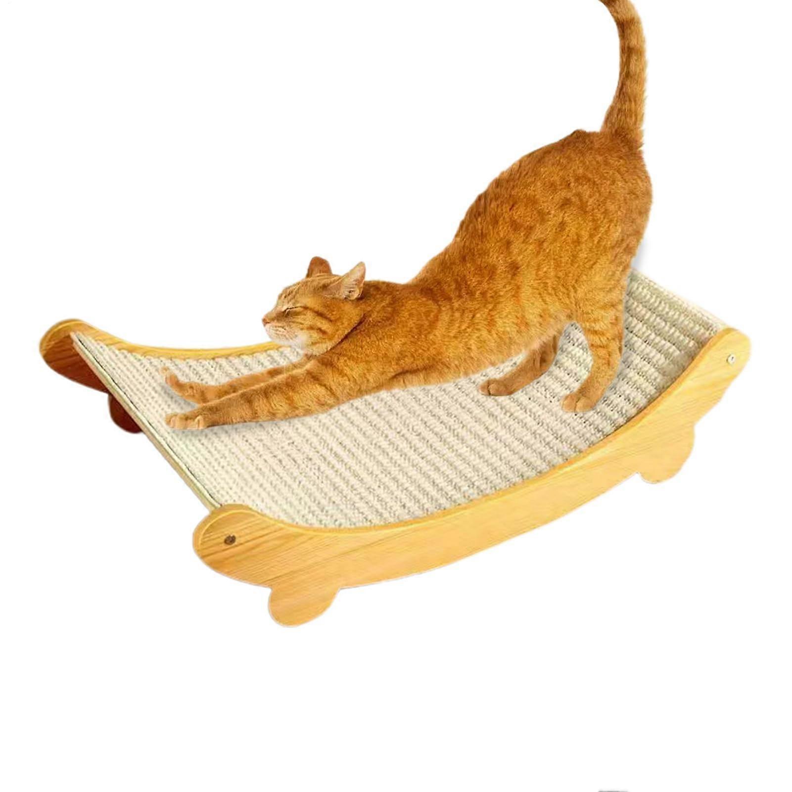 Scratching Bed Sisal Pad Cat Scratcher, Portable Lounge Cat Bed, Reusable Material, Multi-Purpose Cat Bed
