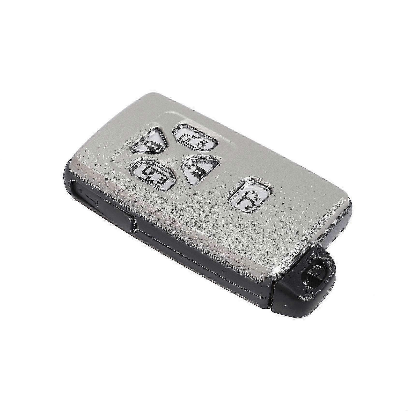 Smart Car Key Shell Case Fob with 5 Buttons for Alphard, Estima & Vellfire - Durable Remote Key Replacement Cover