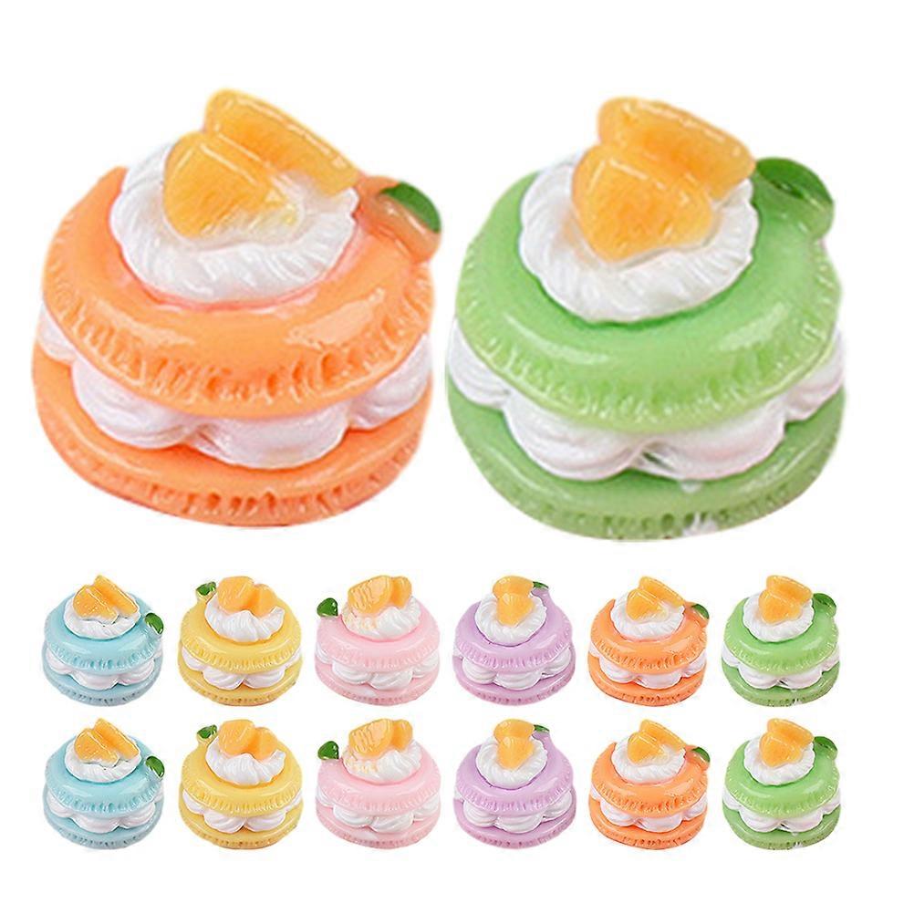 18pcs Lifelike Fake Cake Models for Decorative Use – Realistic Food Props for Photography, Teaching & Shop Displays – Attractive & Stylish Cake