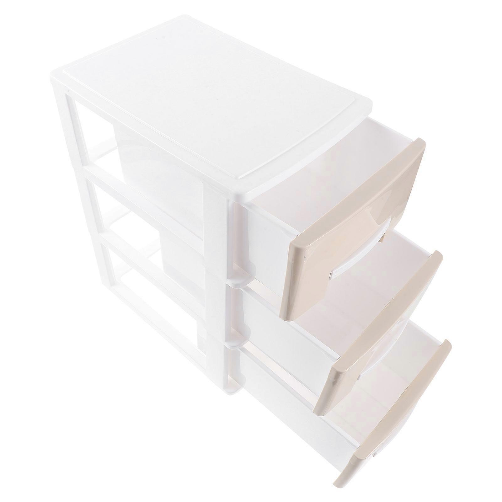 Multi-Functional Plastic Storage Drawer Box For File Storage In Office 1Set