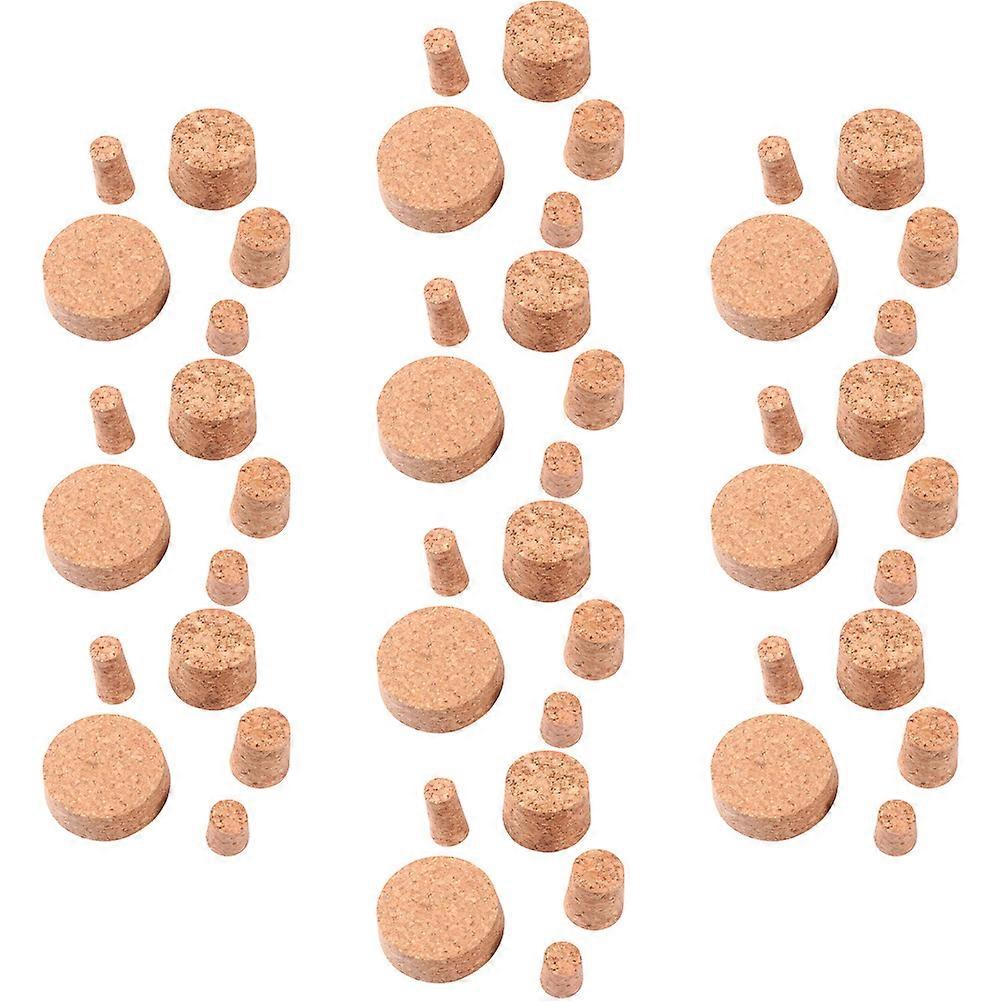 50pcs Natural Stoppers Set Reusable Wooden Seals for Preservation, Flavor Protection, Perfect for Parties & Gifts